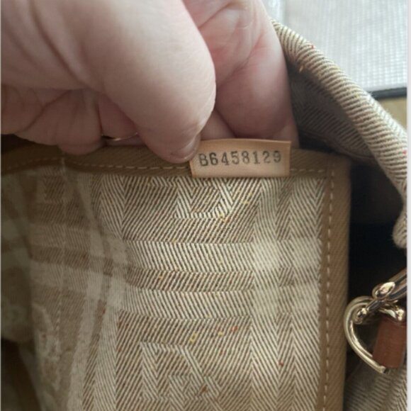 DOONEY & BOURKE - CANVAS LEATHER TOTE - GENTLY USED - SEE PHOTOS FOR TAG - Picture 6 of 6